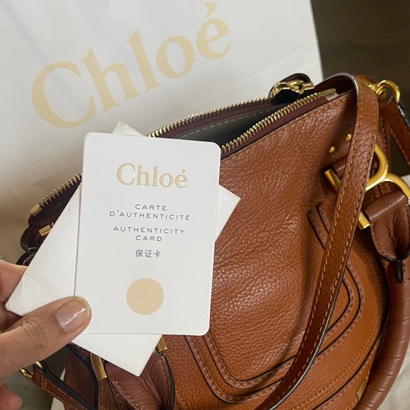 Chloé Small Marcie Leather Satchel - Picture 7 of 11